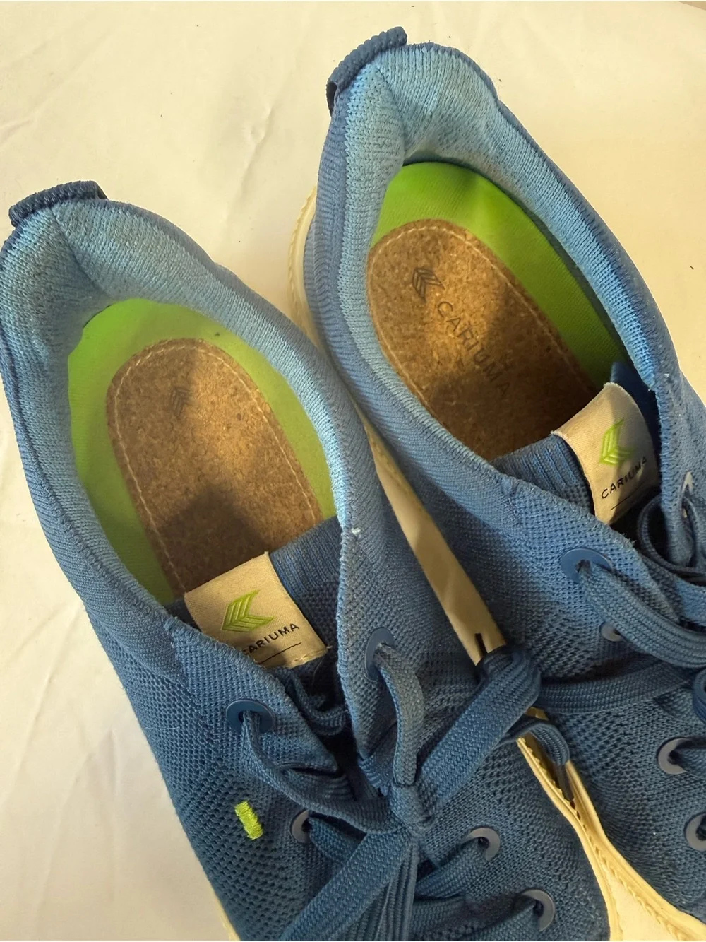 Cariuma Men’s 10 Ibi low mineral blue knot sneaker no size listed sustainable